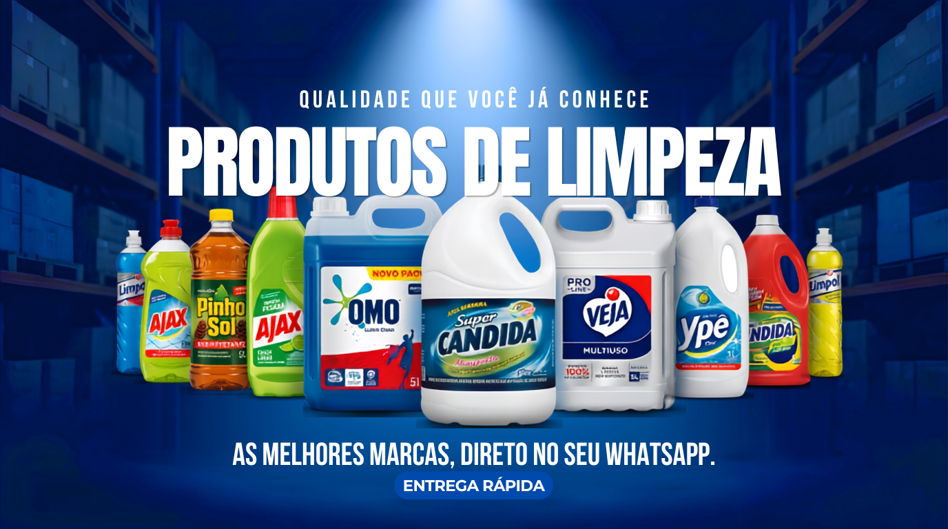 Produtos de limpeza das melhores marcas, direto no seu WhatsApp — Canaã